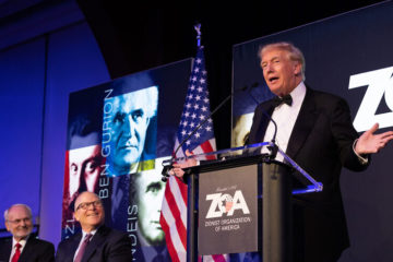 Trump ZOA award