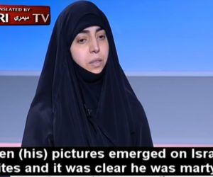 aynab, daughter of Hezbollah leader Hassan Nasrallah, in an interview with Al Manar TV