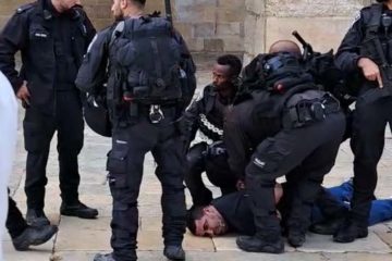 Border-Police-arrest-Arab-after-attacking-Jewish-visitor-on-Temple-Mount