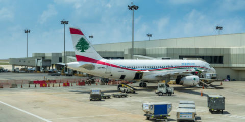 Rafic Hariri International Airport in Beirut