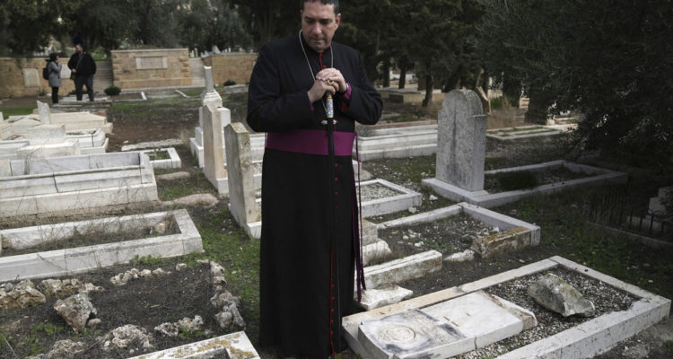 Anglican Church condemns desecration of Protestant cemetery in Jerusalem
