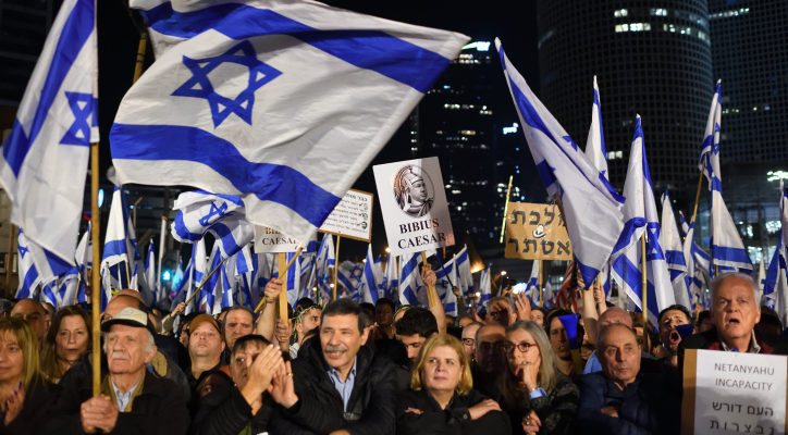 Israeli high-tech companies protest Netanyahu government’s judicial reforms
