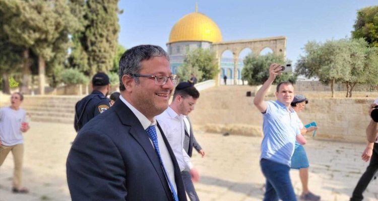 ‘No surrender to Hamas’ – Ben-Gvir visits Temple Mount