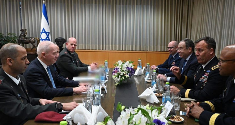 Israeli defense minister, US Central Command chief hold ‘productive’ talk, focus on Iran