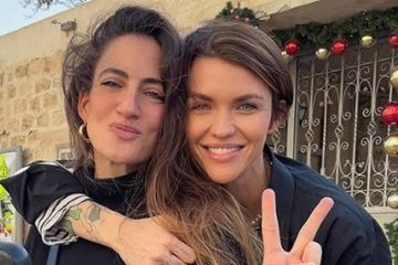 Ruby Rose and Rona-Lee Shimon
