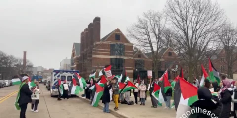 Anti-Israel protest