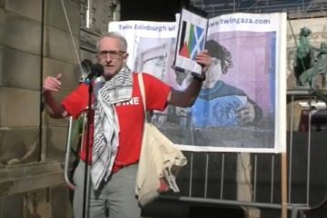 Anti-Israel activist Pete Gregson (YouTube)