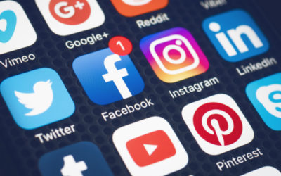 Facebook, Instagram, Youtube, Twitter