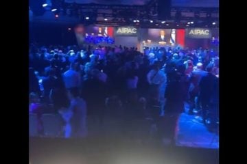 standing ovation AIPAC Netanyahu.v1 (1)