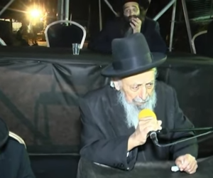 Rabbi Shimon Baadani, Shas spiritual leader and co-founder, dies at 97 on January 11, 2023 (photo credit: Youtube screengrab)