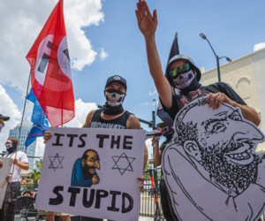 Antisemitic march in Florida