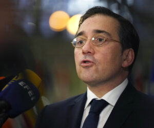 Spain's Foreign Minister Jose Manuel Albares Bueno