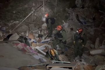 Israeli rescue workers in Turkey