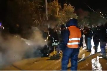 car bomb explodes in Jenin