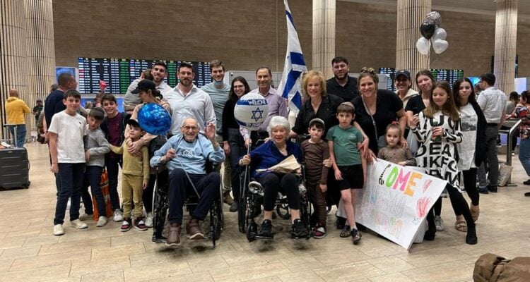 NEVER TOO LATE: Centenarian couple moves to Israel, fulfilling life-long dream