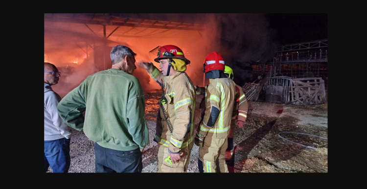 ‘Many questions’ – Knesset member’s barn torched in suspected arson