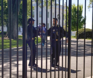 White House Toddler security