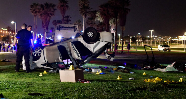 Italian tourist killed, 7 others injured in car-ramming terror attack in Tel Aviv