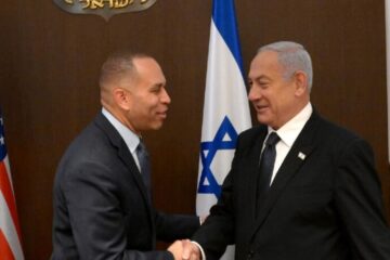 Hakeem Jeffries Benjamin Netanyahu