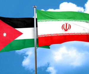 jordan iran flags