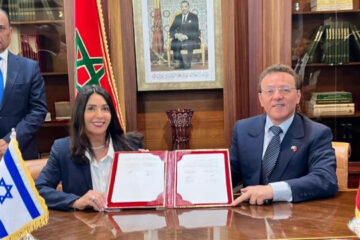 Israeli Transportation Minister Miri Regev signs transport agreements with Morocco