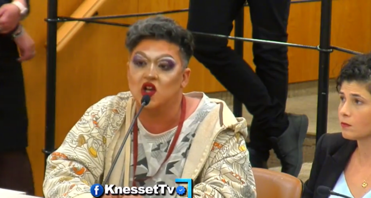 Denied wig, heels at Knesset, Israeli drag queen slams ‘homophobic atmosphere’