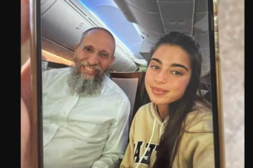 Rabbi Yosef Tzvi Rimon and Noa Kirel