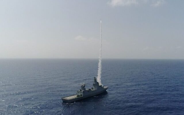 Naval version of Israel’s Iron Dome missile defense system successfully tested