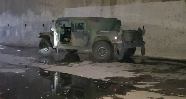 IDF soldier steals Humvee for family trip
