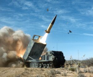 US missile launcher