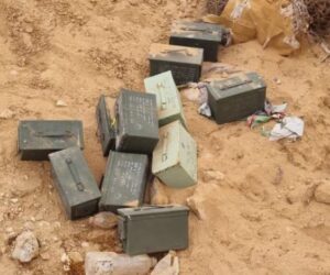 Full bullet cases stolen from IDF bases
