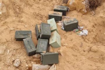 Full bullet cases stolen from IDF bases