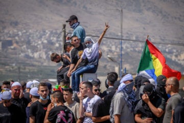 Druze protest