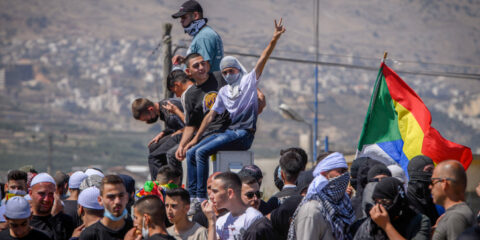 Druze protest