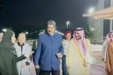 Venezuelan President Maduro arrives in Saudi Arabia.v1