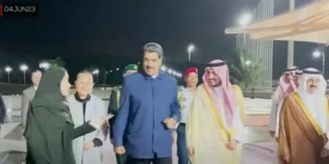 Venezuelan President Maduro arrives in Saudi Arabia.v1