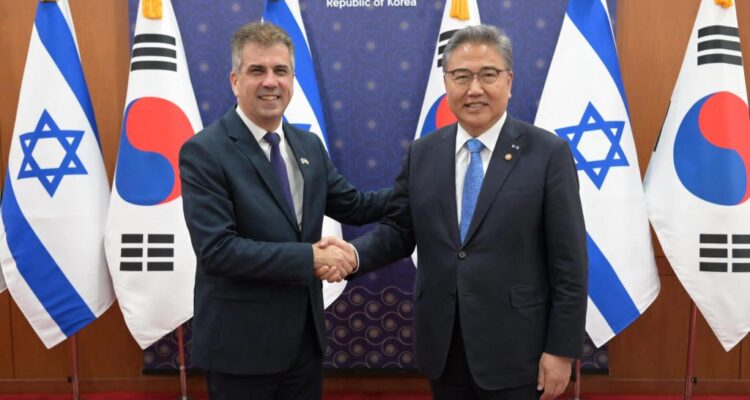 Israeli foreign minister talks ‘fight against Iran’ during visit to Korea