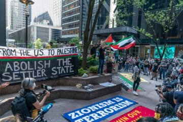 anti-israel demonstration