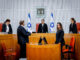 Supreme Court President Esther Hayut and justices