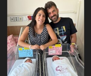 Twins born at Shaare Zedek