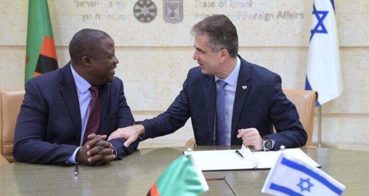 Israel, Zambia forge deals as Jerusalem pushes into Africa; presidents to meet in Jerusalem