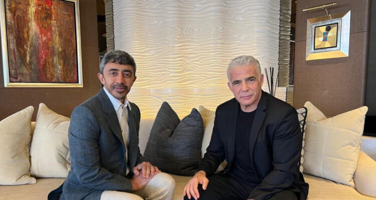 Lapid under fire for meeting top Arab diplomat while ‘vacationing’ in Italy