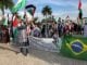 Anti-Israel protest Brazil