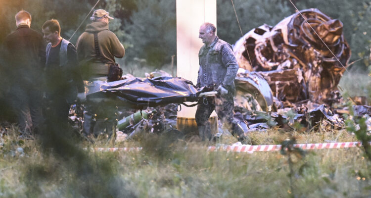 Plane crash believed to have killed Russian mercenary chief is seen as Putin’s revenge