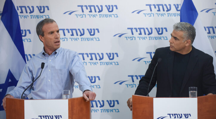 Opposition MK rejects Lapid’s statement, would consider unity gov’t with Netanyahu