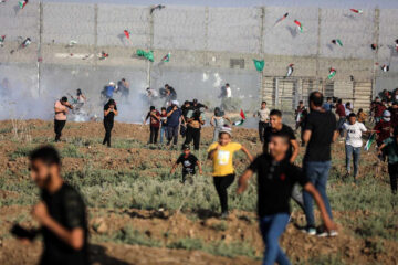 Gaza border riot