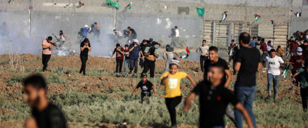 Gaza border riot