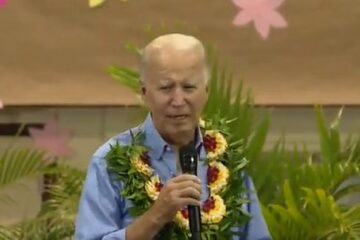 Joe Biden in Hawaii