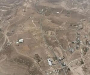 Nascent illegal Arab city in Gush Etzion