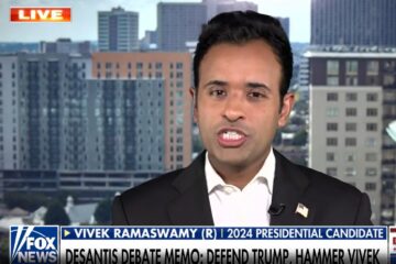 Republican presidential candidate Vivek Ramaswamy